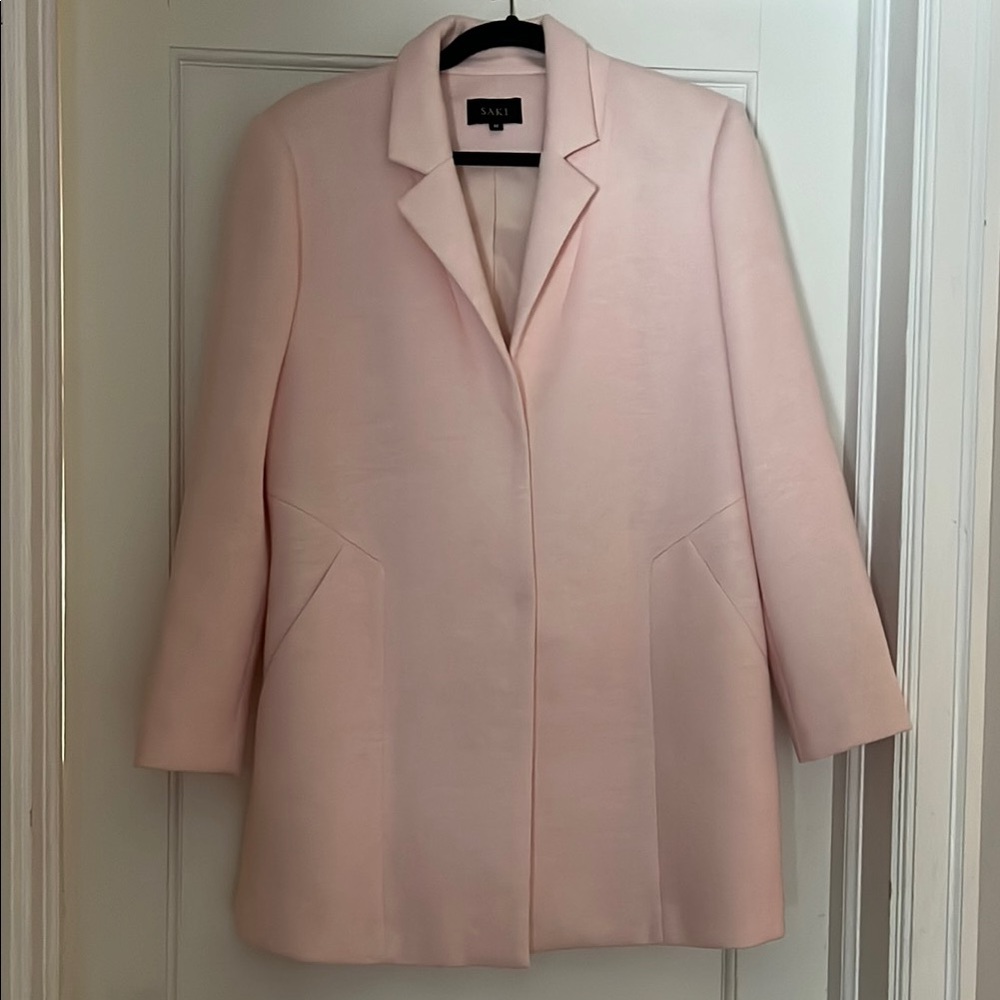Saki Pink Coat Medium